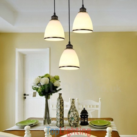 3 Light Rustic Lodge Integrated Metal Pendant Light 3 Light Rustic Lodge Integrated Metal Pendant Light