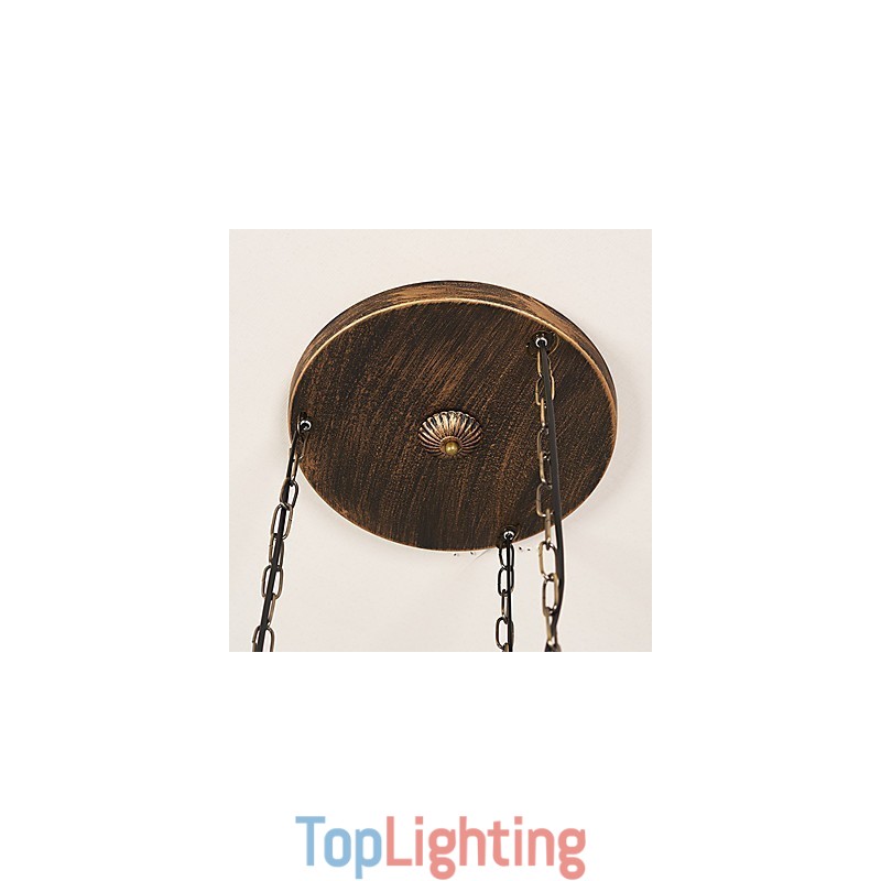 Rustic Lodge Vintage Retro Mini Style Metal Pendant Light