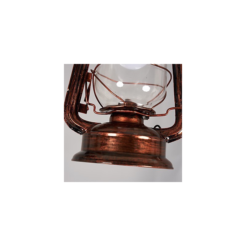 Rustic Lodge Vintage Retro Mini Style Metal Pendant Light