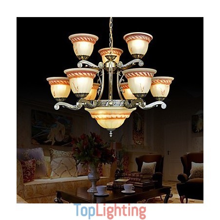 Chandelier Traditional Classic Vintage Retro Metal Chandelier Traditional Classic Vintage Retro Metal