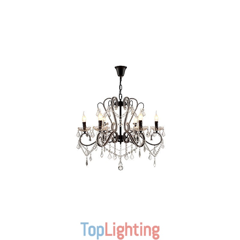 6 Lights Crystal Chandelier Modern Contemporary Traditional Classic Rustic Lodge Vintage Retro