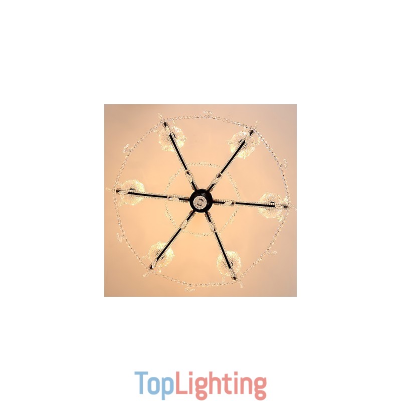 6 Lights Crystal Chandelier Modern Contemporary Traditional Classic Rustic Lodge Vintage Retro