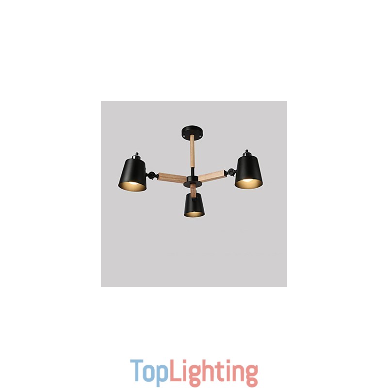 Vintage Painting Feature for Metal Chandelier
