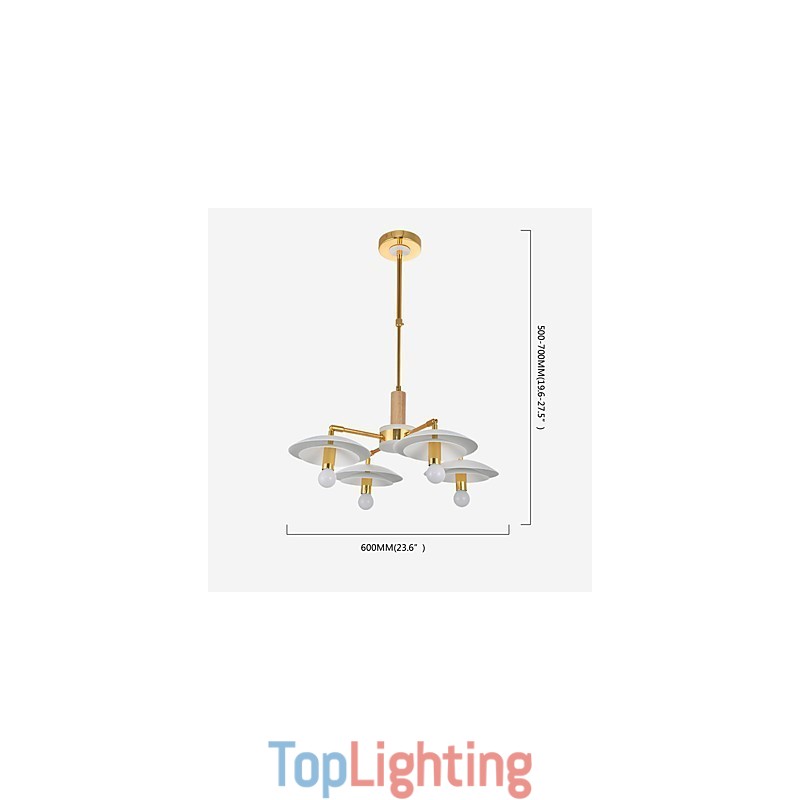 4 Light Mini Style Traditional Classic Modern Contemporary Chandelier