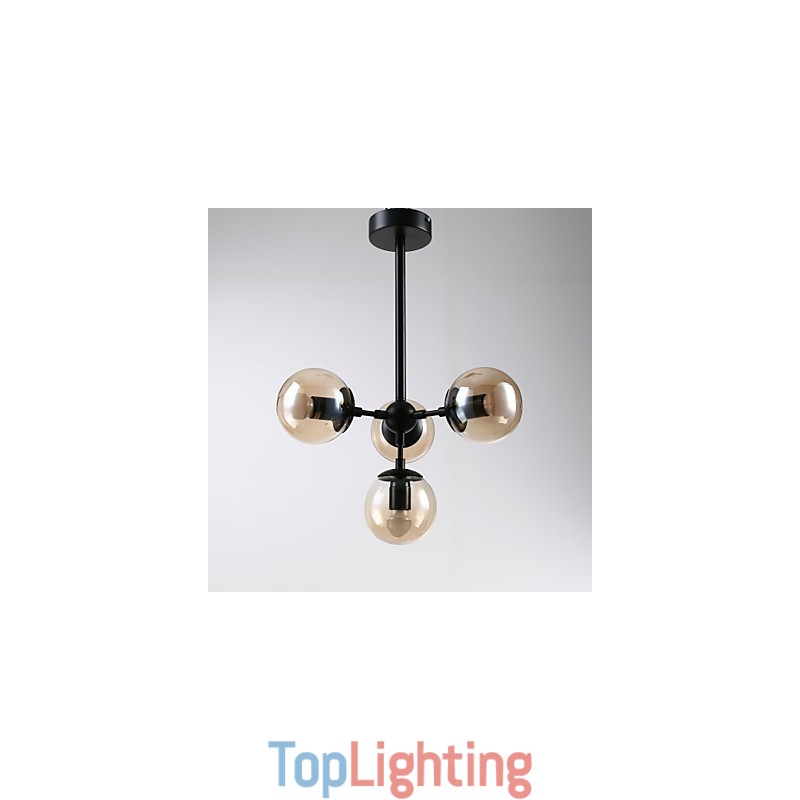Traditional Classic Retro Painting Feature for Designers Metal Chandelier