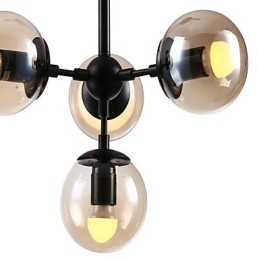 Traditional Classic Retro Painting Feature for Designers Metal Chandelier