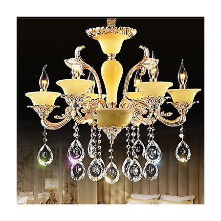 European Crystal Pendant lamp Zinc Alloy Crystal Pendant lamp