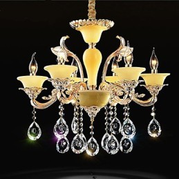 European Crystal Pendant lamp Zinc Alloy Crystal Pendant lamp