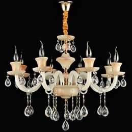 Modern Contemporary Traditional Classic Electroplated Feature for Crystal Mini Style Metal Chandelier