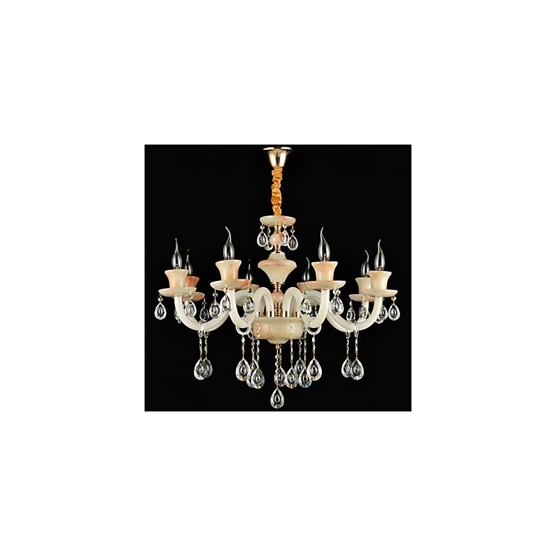 Modern Contemporary Traditional Classic Electroplated Feature for Crystal Mini Style Metal Chandelier