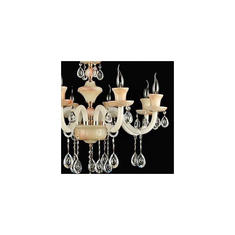 Modern Contemporary Traditional Classic Electroplated Feature for Crystal Mini Style Metal Chandelier