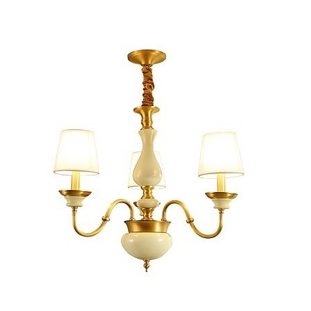 All Copper Chandelier Jade Decorative Chandelier All Copper Chandelier Jade Decorative Chandelier