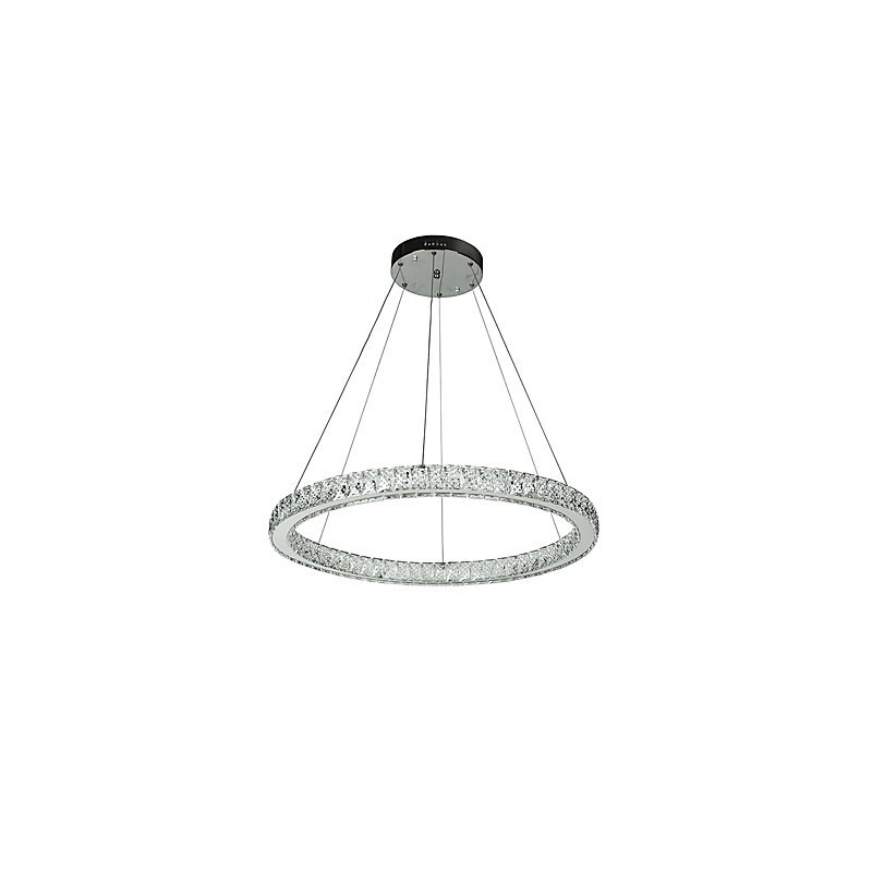 Dimmable Ring Ceiling Pendant Light Modern Chandelier Lighting Indoor Light with Remote Control
