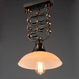 American Countryside Loft Style Pendant Light Wrought Iron Scissor Light Shop Decoration Lights Light