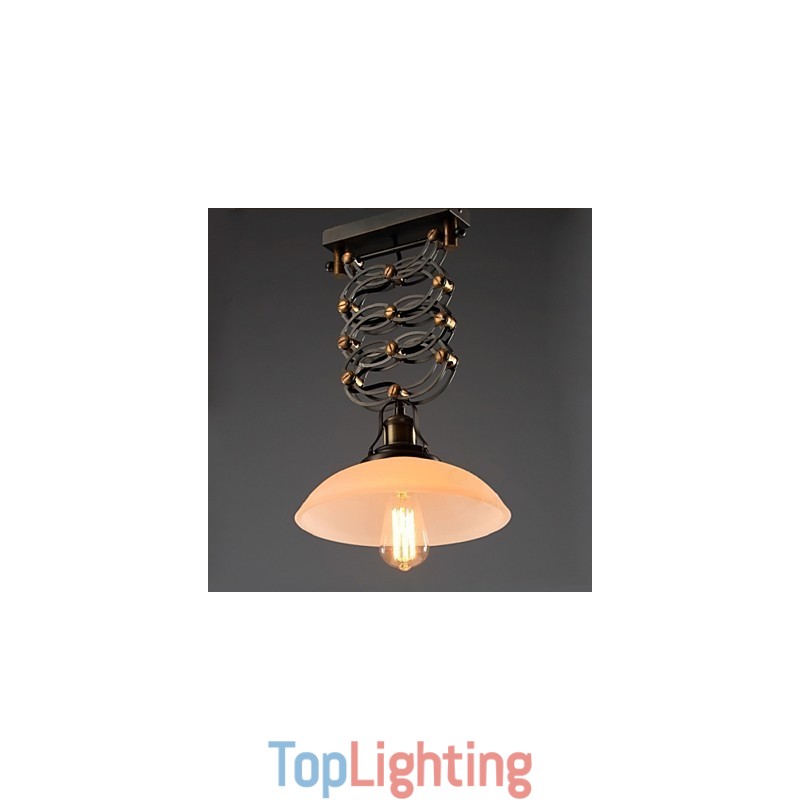 American Countryside Loft Style Pendant Light Wrought Iron Scissor Light Shop Decoration Lights Light