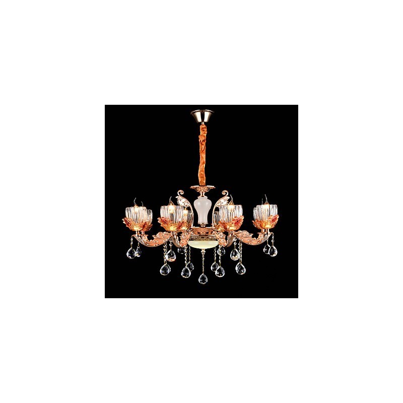 Modern Contemporary Traditional Classic Zinc Alloy Feature for Crystal Mini Style Metal Pendant Light