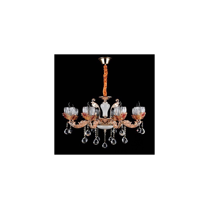 Modern Contemporary Traditional Classic Zinc Alloy Feature for Crystal Mini Style Metal Pendant Light