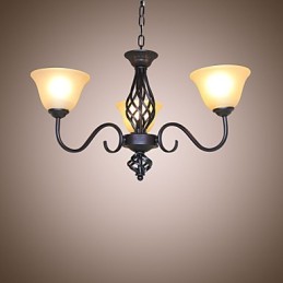 Traditional Classic Rustic Lodge Vintage Retro Country Others Feature for Mini Style Designers Metal Chandelier