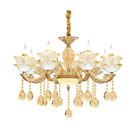 European Style Atmosphere Zinc Alloy Crystal Home Chandelier European Style Atmosphere Zinc Alloy Crystal Home Chandelier