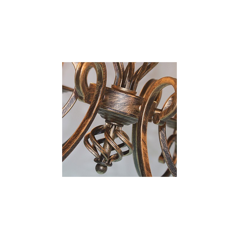 Retro Simple Lamp Copper Colored Lamp Candle Lamp