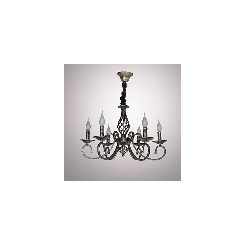 Retro Simple Lamp Copper Colored Lamp Candle Lamp