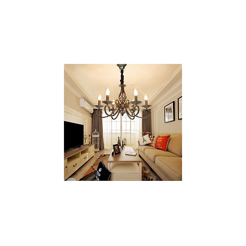 Retro Simple Lamp Copper Colored Lamp Candle Lamp