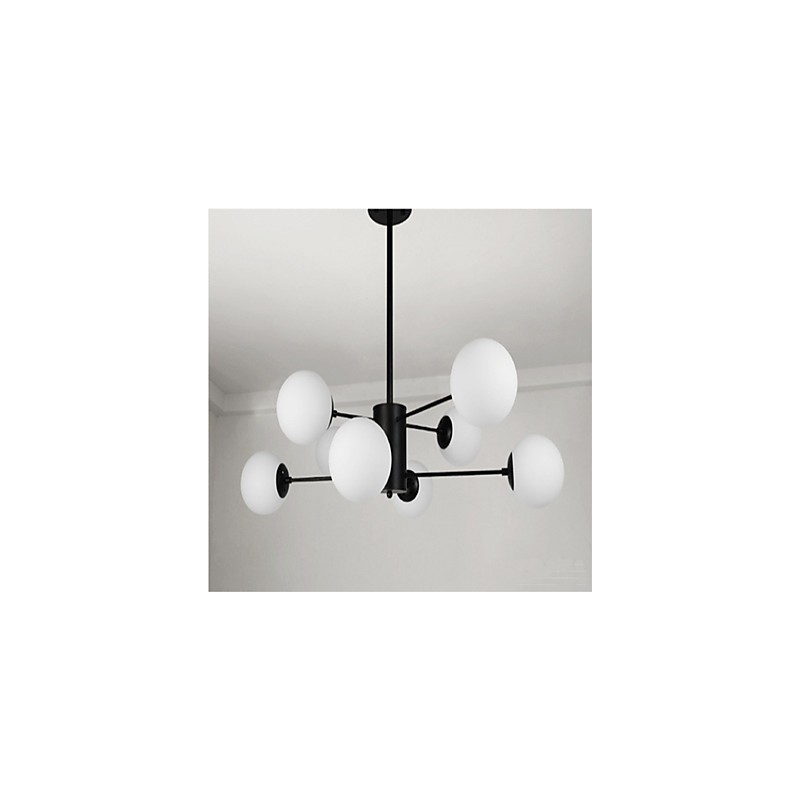 Modern Contemporary Traditional Classic Painting Feature for Mini Style Metal Chandelier
