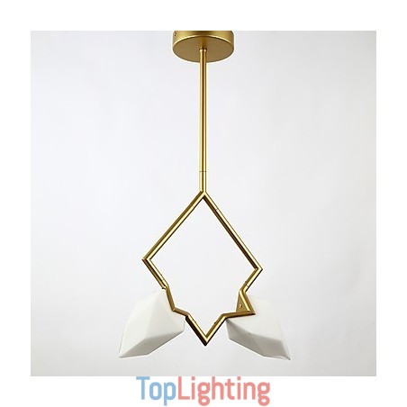 2 Light Post Modern Metal with Glass Peach Chandelier Lamp the Canteen Decorate Pendant Lamp 2 Light Post Modern Metal with Glass Peach Chandelier Lamp the Canteen Decorate Pendant Lamp