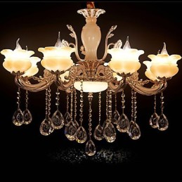 Jade Crystal Pendant lamp
