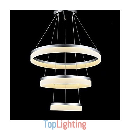 Round Chandelier Lights Lighting Modern Acrylic Lamps Luxurious Three Rings Ceiling Light Fixtures Round Chandelier Lights Lighting Modern Acrylic Lamps Luxurious Three Rings Ceiling Light Fixtures