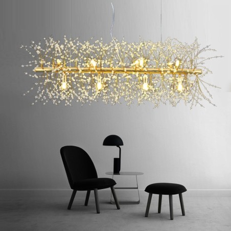 Traditional Classic Electroplated Feature for Crystal Metal Chandelier Traditional Classic Electroplated Feature for Crystal Metal Chandelier