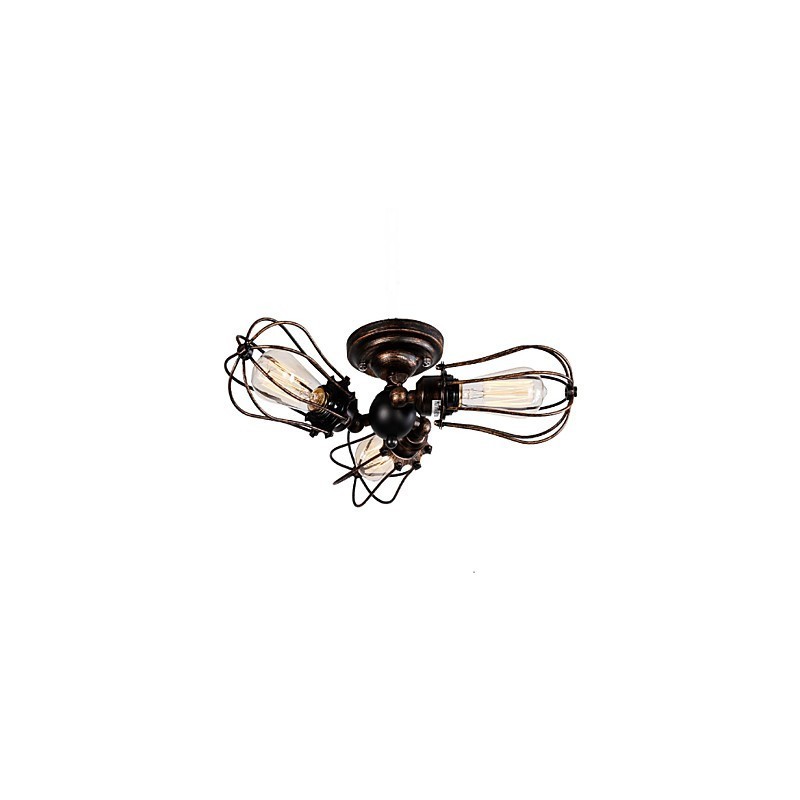 Retro Painting Feature for Mini Style Designers Metal Chandelier