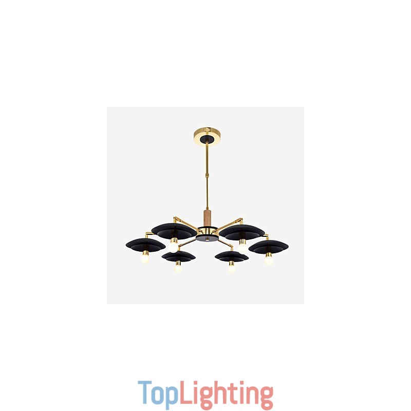 6 Light Personalized Chandelier