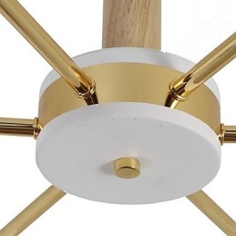 6 Light Personalized Chandelier