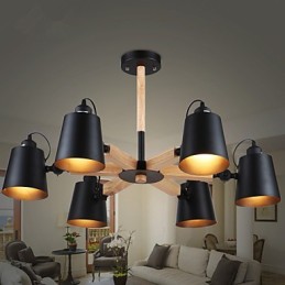 Chandelier Mini Style Modern Contemporary Metal
