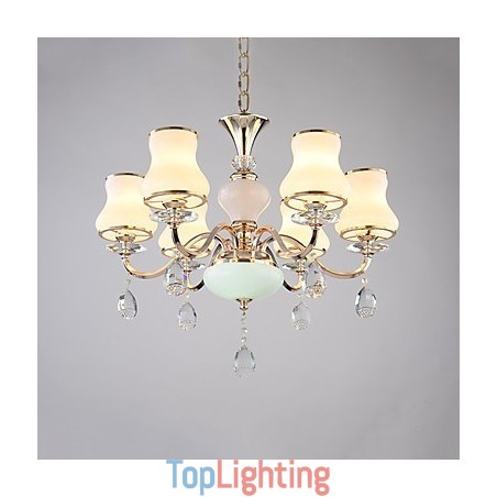 Chandelier Modern Contemporary Electroplated Feature for Crystal Metal Chandelier Modern Contemporary Electroplated Feature for Crystal Metal