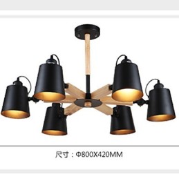 Chandelier Mini Style Modern Contemporary Metal