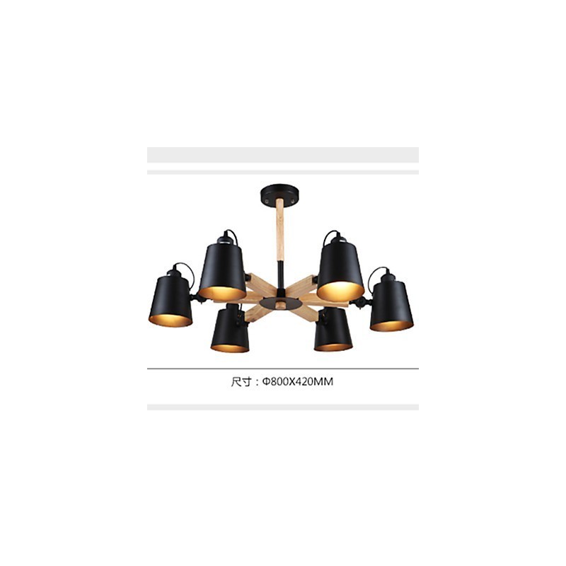 Chandelier Mini Style Modern Contemporary Metal