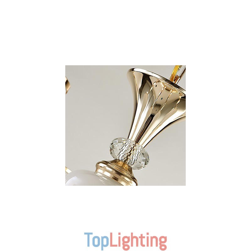 Chandelier Modern Contemporary Electroplated Feature for Crystal Metal