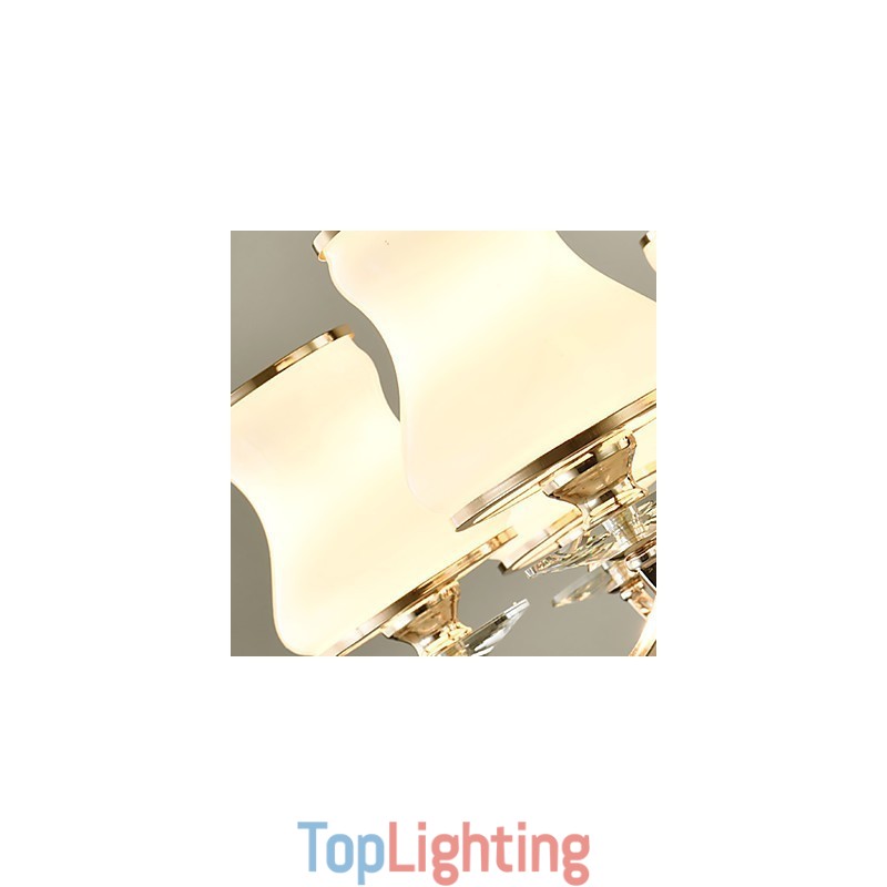 Chandelier Modern Contemporary Electroplated Feature for Crystal Metal