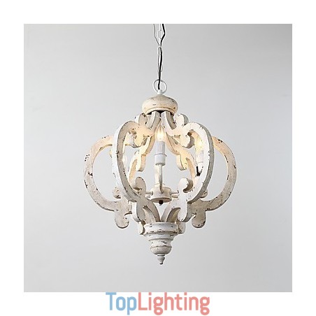 Vintage Painting Feature Mini Style Wood Bamboo Chandelier Lamp the Decorate Pendant Lamp Vintage Painting Feature Mini Style Wood Bamboo Chandelier Lamp the Decorate Pendant Lamp