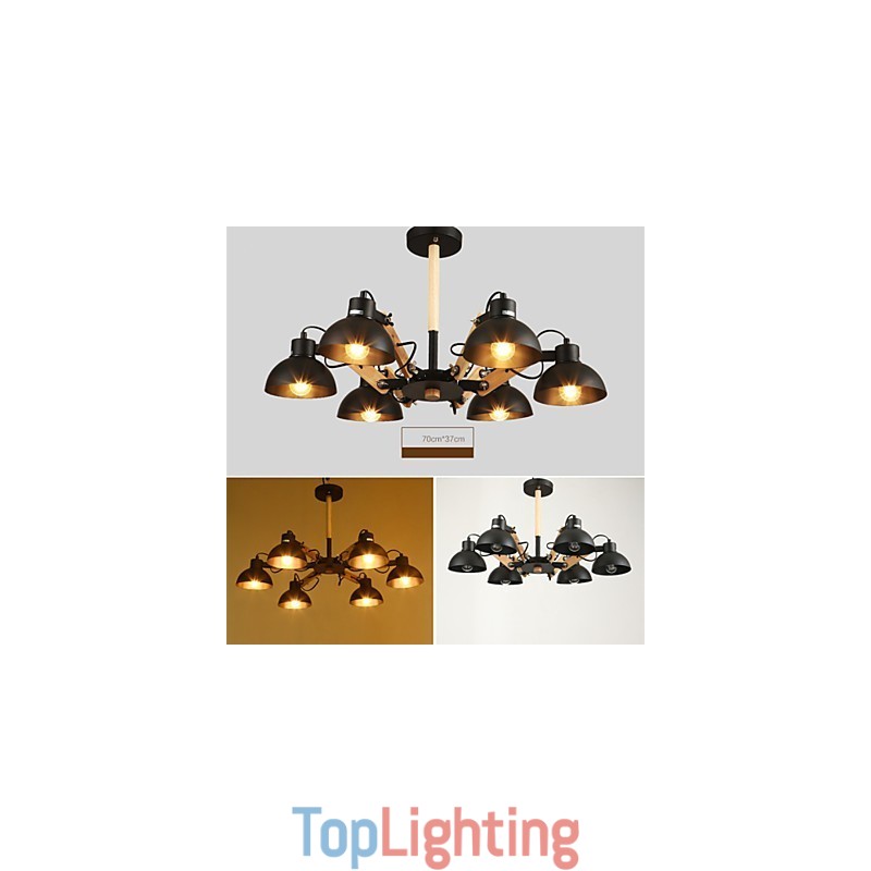Chandelier Mini Style Modern Contemporary Metal