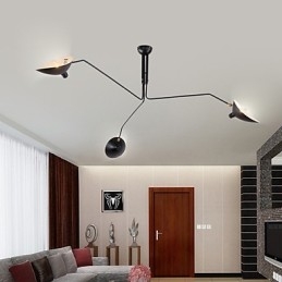 Modern Contemporary Painting Feature for Designers Metal Chandelier