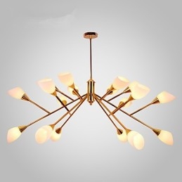 Nordic Simple Atmospheric Pastoral Chandelier Creative Lobby Chandelier Lamp
