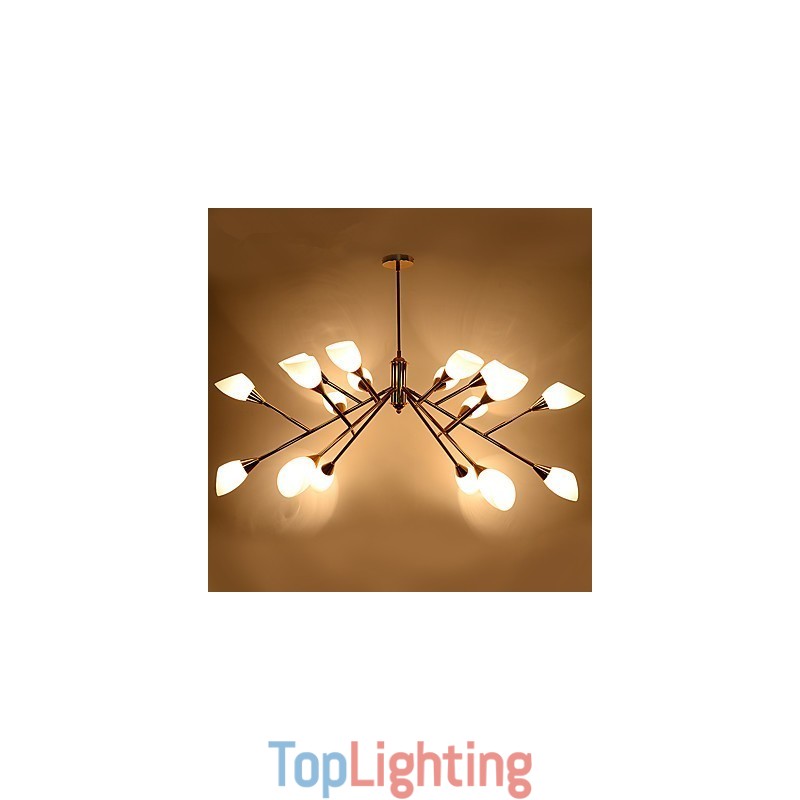 Nordic Simple Atmospheric Pastoral Chandelier Creative Lobby Chandelier Lamp