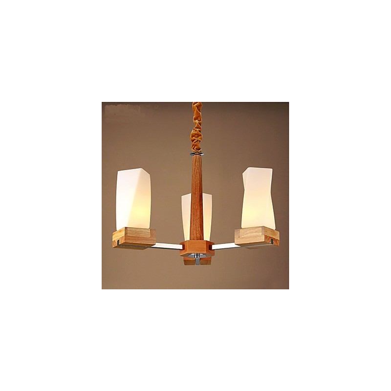 Simple Art lighting Solid wood Creative Iiving Ceiling lamp