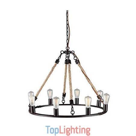 Vintage Mini Style Painting Metal Chandelier Vintage Mini Style Painting Metal Chandelier