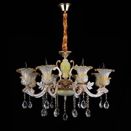 Modern Contemporary Traditional Classic Zinc Alloy Feature for Crystal Mini Style Metal Pendant Light