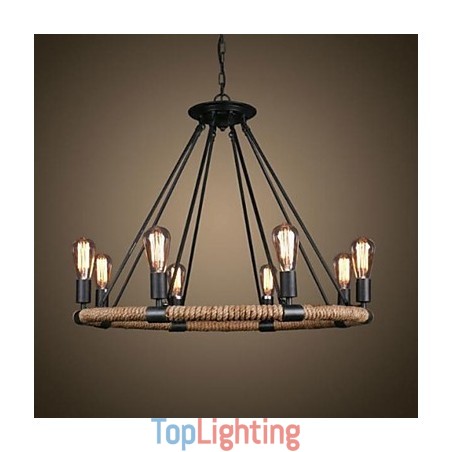 Traditional Classic Rustic Lodge Vintage Retro Country Painting Metal Pendant Light Traditional Classic Rustic Lodge Vintage Retro Country Painting Metal Pendant Light