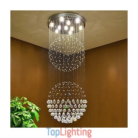 Crystal Ceiling Pendant Light Indoor Chandelier Home Hanging Lighting Lamps Fixtures Crystal Ceiling Pendant Light Indoor Chandelier Home Hanging Lighting Lamps Fixtures